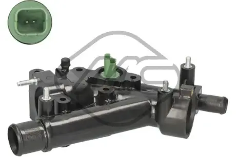 Корпус термостата Citroen C3/Peugeot 206 1.4/1.6 16V 98- metalcaucho 35987