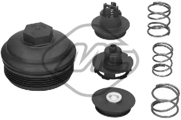 Кришка масляного фільтра в зборі VW T5 metalcaucho 03841