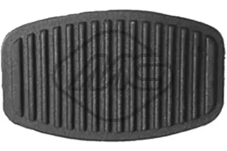 Накладка на педаль Fiat Ducato -94/Uno/Seat Ibiza metalcaucho 00413