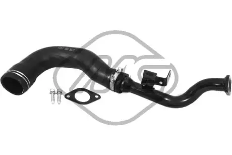 Патрубок интеркулера Doblo/Combo 1.3D Multijet 10- metalcaucho 09627