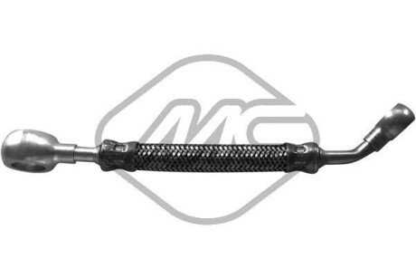 Трубка смазки турбины Fiat Scudo/Ulysse 2.0JTD 99- metalcaucho 92171 на Фиат Скудо 1