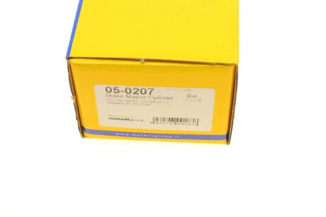 Циліндр гальмівний головний metelli 050207
