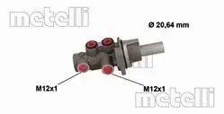 Циліндр гідравлічний гальмівний metelli 050887 Форд Б-макс