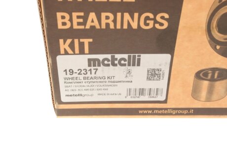 Подшипник ступицы metelli 192317