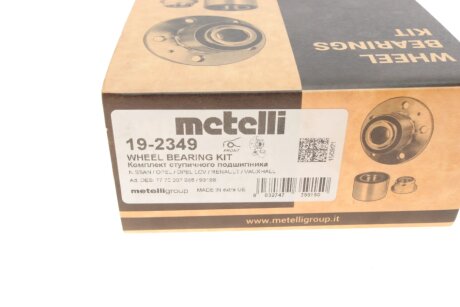 Подшипник ступицы metelli 192349