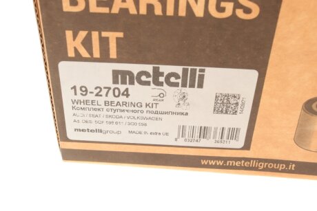 Подшипник ступицы metelli 192704
