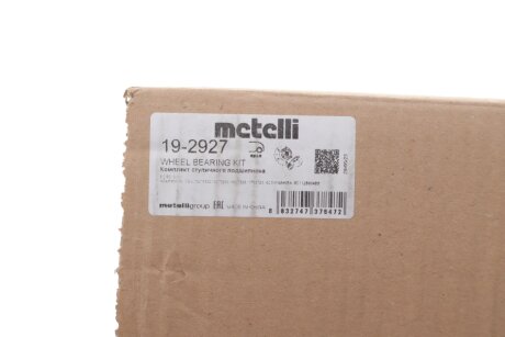 Комплект маточини з підшипником metelli 192927