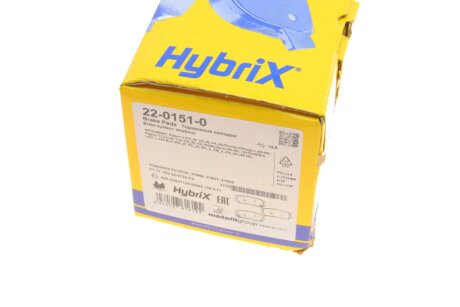 Комплект гальмівних колодок (дискових) metelli 2201510