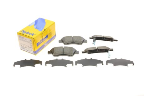 Комплект гальмівних колодок (дискових) metelli 2201750