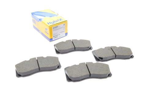 Комплект гальмівних колодок (дискових) metelli 2202680 на Iveco Daily 3