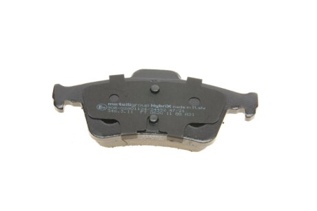 Комплект гальмівних колодок (дискових) metelli 2203373