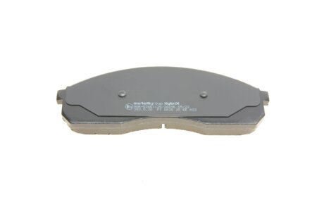 Комплект гальмівних колодок (дискових) metelli 2203740