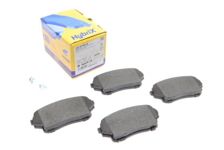 Комплект гальмівних колодок (дискових) metelli 2207650