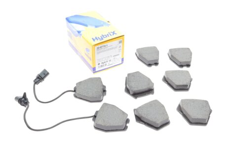 Комплект гальмівних колодок (дискових) metelli 2207741 на Фольксваген Фаэтон