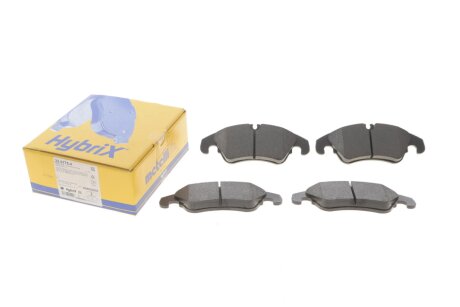 Комплект гальмівних колодок (дискових) metelli 2207754