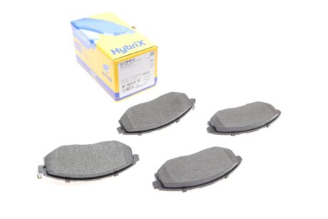 Комплект гальмівних колодок (дискових) metelli 2208450 на Chevrolet Epica