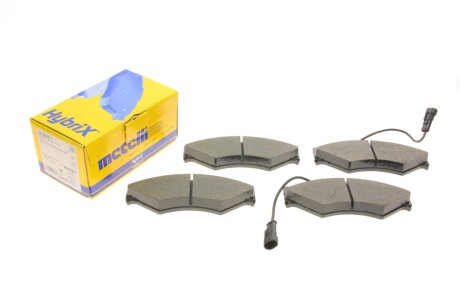 Комплект гальмівних колодок (дискових) metelli 2208491 на Iveco Daily 3