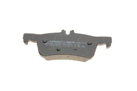 Комплект гальмівних колодок (дискових) metelli 2209860