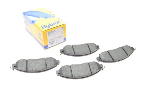 Комплект гальмівних колодок (дискових) metelli 2210810 на Ниссан Навара