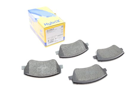 Комплект гальмівних колодок (дискових) metelli 2210920