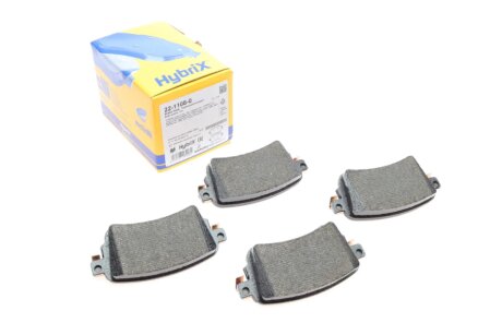 Комплект гальмівних колодок (дискових) metelli 2211080 на Пежо Тревелер