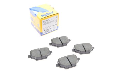 Комплект гальмівних колодок (дискових) metelli 2212450 на Пежо Ріфтер