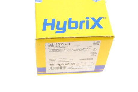 Комплект гальмівних колодок metelli 2212760