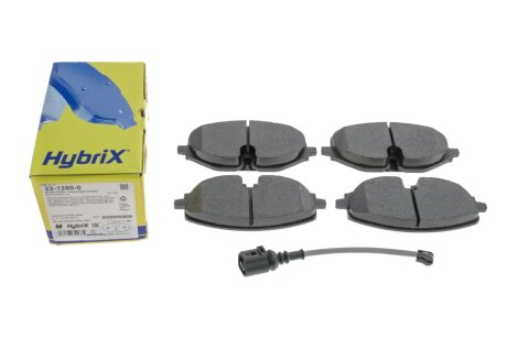 Комплект гальмівних колодок (дискових) metelli 2212800