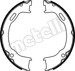 Комплект гальмівних колодок (барабанних) Metelli 530364