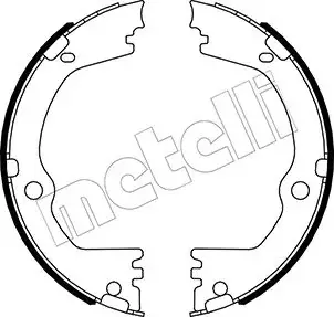 Комплект гальмівних колодок (барабанних) metelli 530532
