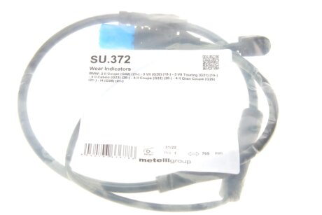 Датчик зносу гальмівних колодок metelli SU372