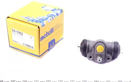 Циліндр гальмівний робочий metelli 04-1002