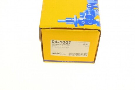 Циліндр гальмівний робочий metelli 041007