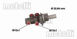 Циліндр гідравлічний гальмівний metelli 050887