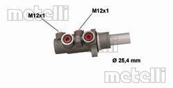 Цилiндр головний гальмiвний metelli 050899 на Ситроен С4 гранд пикассо