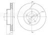 Вентилируемый тормозной диск metelli 23-0935C