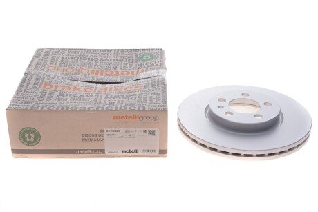 Вентильований гальмівний диск metelli 231842C