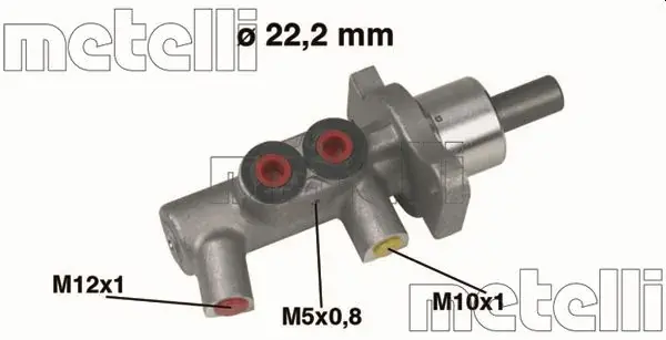 Главный тормозной цилиндр metelli 050383