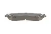 Комплект гальмівних колодок (дискових) metelli 22-0401-0