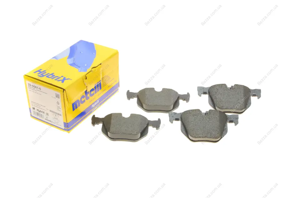 Комплект гальмівних колодок (дискових) metelli 2205610