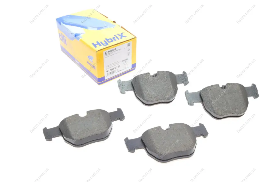 Комплект гальмівних колодок (дискових) metelli 22-0598-0
