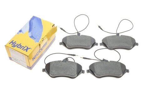 Комплект гальмівних колодок (дискових) metelli 2206010