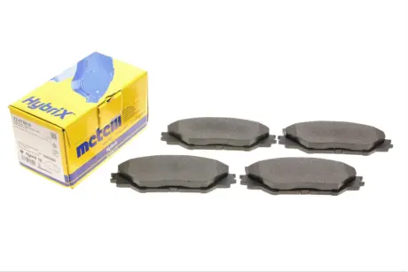 Комплект гальмівних колодок (дискових) metelli 2207600