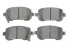 Комплект гальмівних колодок (дискових) metelli 22-0864-0