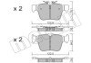 Комплект гальмівних колодок (дискових) metelli 22-1135-0