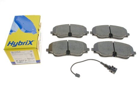 Комплект гальмівних колодок (дискових) metelli 2213160