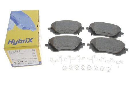 Комплект гальмівних колодок (дискових) metelli 2213250