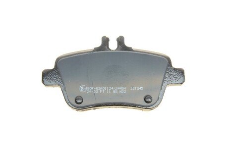 Комплект гальмівних колодок metelli 2209660