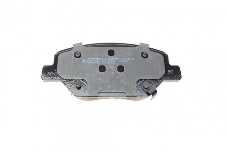 Комплект гальмівних колодок metelli 2211780