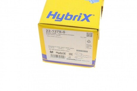 Комплект гальмівних колодок metelli 2212780